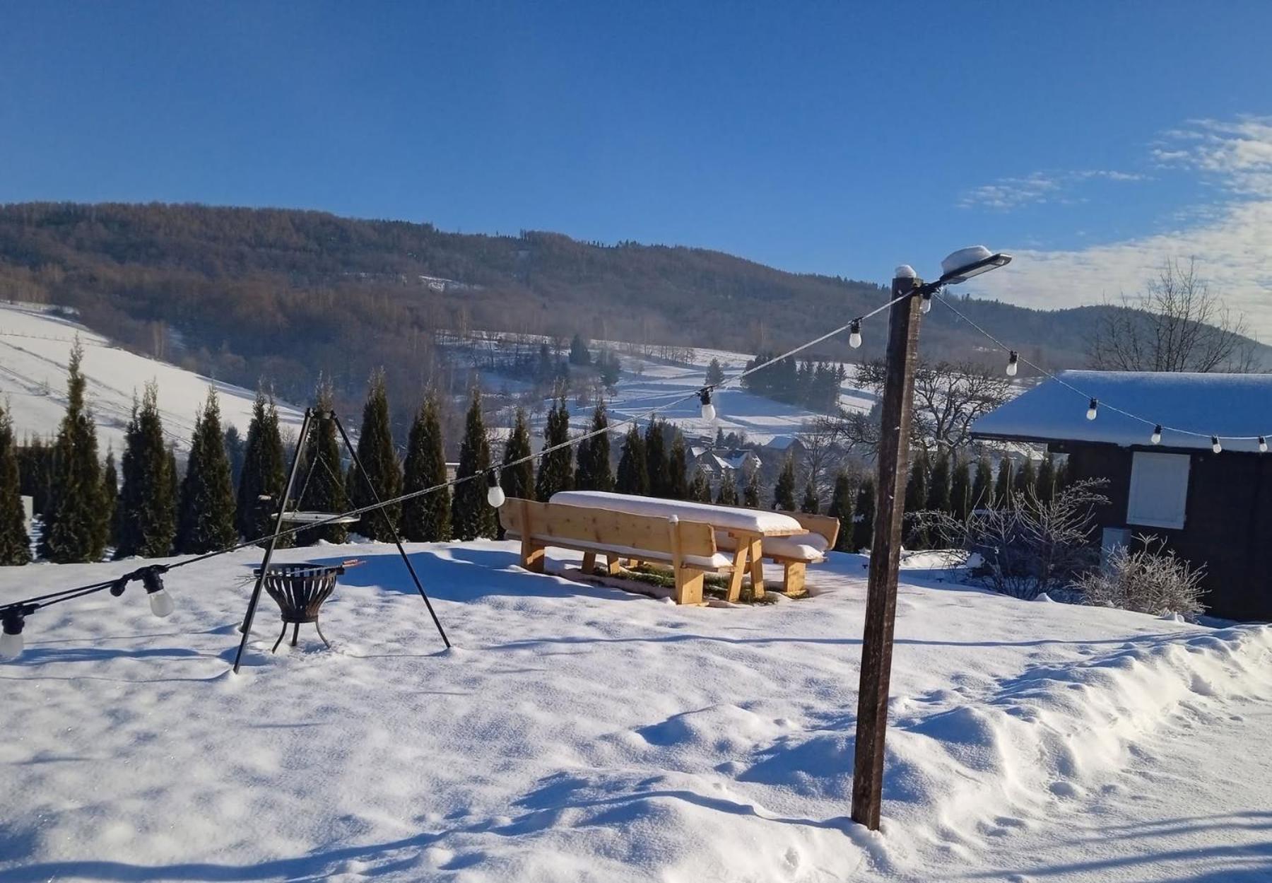 Apartment Bieszczadzkie Wzgorze Saunowe- Jacuzzi I Sauna W Cenie Pobytu Lobozew